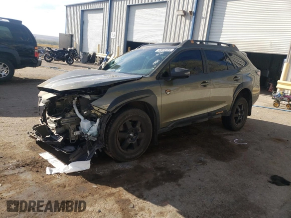 2022 Subaru Outback Wilderness with VIN 4S4BTGUD1N3190821, listed as a Copart auction lot 50835065 with 43,257 mi miles and Salvage Title. Bid and sale history available at DreamBid. Image 1.