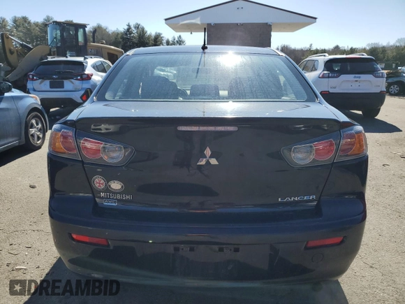 2016 Mitsubishi Lancer SE with VIN JA32V2FW0GU002933, listed as a Copart auction lot 47128115 with 124,965 mi miles and Salvage Title. Bid and sale history available at carsss.com. Image 6.