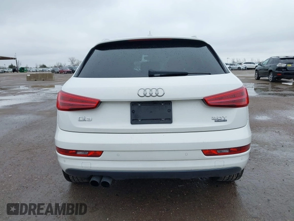 2017 Audi Q3 Premium Plus with VIN WA1JCCFS7HR002948, listed as a IAAI auction lot 41564849 with 31,745 mi miles and . Bid and sale history available at DreamBid. Image 16.