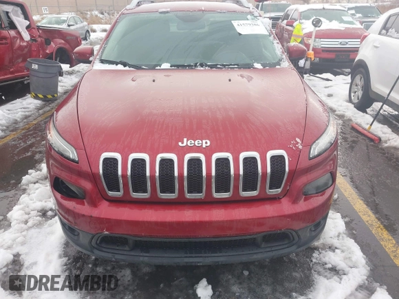 2014 Jeep Cherokee Latitude with VIN 1C4PJMCB8EW166853, listed as a IAAI auction lot 41579386 with 251,683 mi miles and . Bid and sale history available at DreamBid. Image 12.