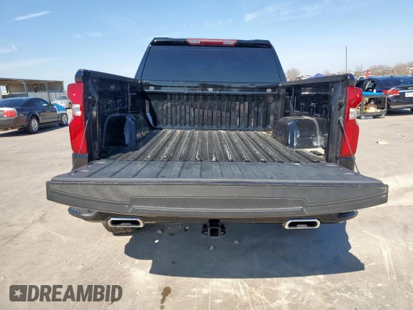 2023 Chevrolet Silverado 1500 RST with VIN 1GCUDEE87PZ309357, listed as a Copart auction lot 44620385 with 27,774 mi miles and Salvage Title. Bid and sale history available at DreamBid. Image 6.
