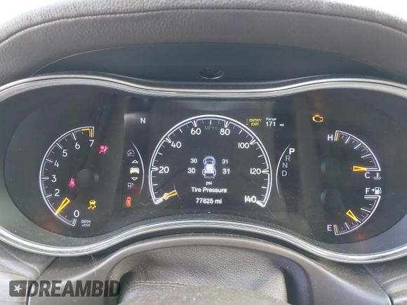 2018 Jeep Grand Cherokee High Altitude with VIN 1C4RJFCG2JC305628, listed as a IAAI auction lot 40919191 with 77,825 mi miles and . Bid and sale history available at DreamBid. Image 7.