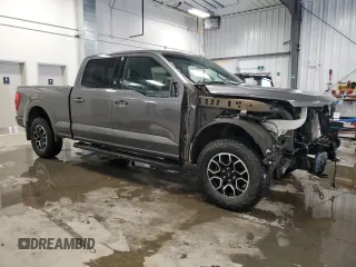 2022 Ford F-150 XL with VIN 1FTFW1E50NFB68972, listed as a Copart auction lot 52107315 with 101,769 mi miles and Clean Title. Bid and sale history available at DreamBid. Image 4.