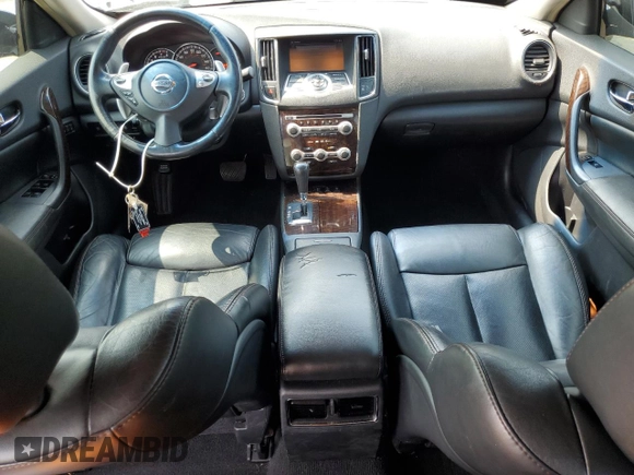 2010 Nissan Maxima SV with VIN 1N4AA5AP0AC834558, listed as a Copart auction lot 59543425 with 171,377 mi miles and Salvage title. Bid and sale history available at DreamBid. Image 8.