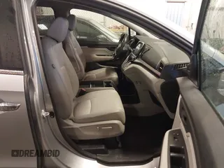 2018 Honda Odyssey EX-L with VIN 5FNRL6H74JB102004, listed as a IAAI auction lot 41724551 with 85,083 mi miles and . Bid and sale history available at DreamBid. Image 5.