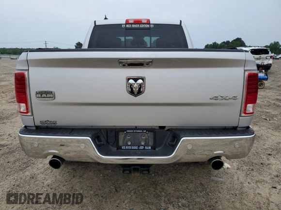 2017 Ram 1500 Longhorn z VIN 1C6RR7PT8HS760108, wystawiony jako Copart lot #57783365 z przebiegiem 138 007 mil mil oraz Czysty tytuł • Clean title. Historia ofert i sprzedaży dostępna na DreamBid. Obrazek 6.
