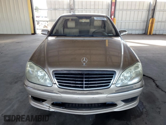 2005 Mercedes-Benz S-Class 4.3L with VIN WDBNG70J85A449008, listed as a Copart auction lot 78290644 with 162,416 mi miles and Clean Title. Bid and sale history available at carsss.com. Image 5.