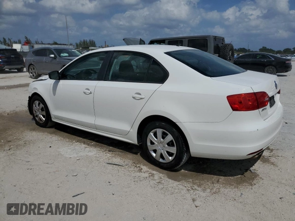 2012 Volkswagen Jetta Sedan S w/Sunroof with VIN 3VW2K7AJ1CM418472, listed as a Copart auction lot 51018785 with 91,782 mi miles and Salvage Title. Bid and sale history available at carsss.com. Image 2.