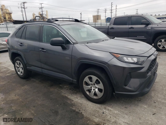 2021 Toyota RAV4 LE with VIN 2T3H1RFV2MC165431, listed as a Copart auction lot 50843815 with 101,979 mi miles and Salvage Title. Bid and sale history available at carsss.com. Image 4.