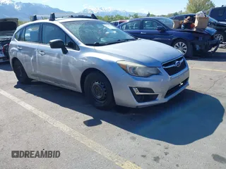 2015 Subaru Impreza 2.0i z VIN JF1GPAA60F8207944, wystawiony jako IAAI lot #42140916 z przebiegiem 123 378 mil mil oraz . Historia ofert i sprzedaży dostępna na DreamBid. Obrazek 1.