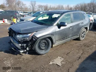 2024 Toyota RAV4 Hybrid XLE Premium with VIN JTMB6RFV7RD139613, listed as a IAAI auction lot 41490578 with 6,817 mi miles. Bid and sale history available at carsss.com. Image 20.