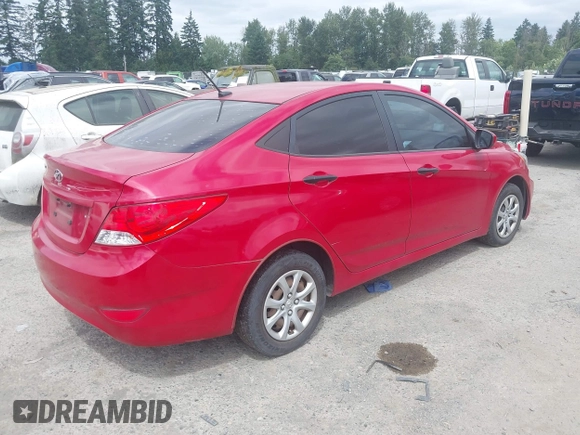 2012 Hyundai Accent GLS with VIN KMHCT4AE5CU086534, listed as a IAAI auction lot 42738817 with 138,653 mi miles and . Bid and sale history available at DreamBid. Image 4.
