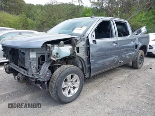 2020 Chevrolet Silverado 1500 LT with VIN 3GCPWCED8LG277375, listed as a IAAI auction lot 41860662 with 110,344 mi miles. Bid and sale history available at carsss.com. Image 2.