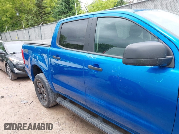 2021 Ford Ranger XL with VIN 1FTER4FH7MLD49547, listed as a IAAI auction lot 42451565 with 61,005 mi miles and . Bid and sale history available at DreamBid. Image 13.