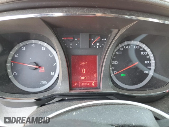 2010 GMC Terrain SLT-2 with VIN 2CTFLJEYXA6394755, listed as a Copart auction lot 63798905 with 148,884 mi miles and Salvage title. Bid and sale history available at DreamBid. Image 9.