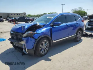 2020 Honda CR-V Touring z VIN 7FARW1H92LE000011, wystawiony jako Copart lot #52333685 z przebiegiem 51 722 mil mil oraz Szkoda całkowita • Salvage title. Historia ofert i sprzedaży dostępna na DreamBid. Obrazek 1.