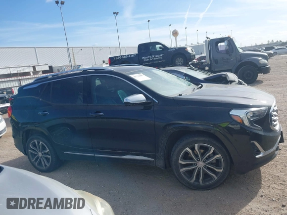 2019 GMC Terrain Denali z VIN 3GKALSEX8KL196647, wystawiony jako IAAI lot #41776987 z przebiegiem 119 829 mil mil oraz . Historia ofert i sprzedaży dostępna na DreamBid. Obrazek 13.