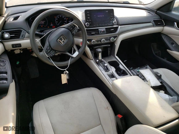 2018 Honda Accord Sedan LX 1.5T with VIN 1HGCV1F12JA220340, listed as a Copart auction lot 47295695 with 129,068 mi miles and Salvage Title. Bid and sale history available at carsss.com. Image 8.