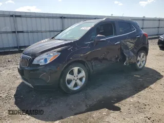 2016 Buick Encore with VIN KL4CJASB6GB720751, listed as a Copart auction lot 52145965 with 33,673 mi miles and Salvage Title. Bid and sale history available at carsss.com. Image 1.