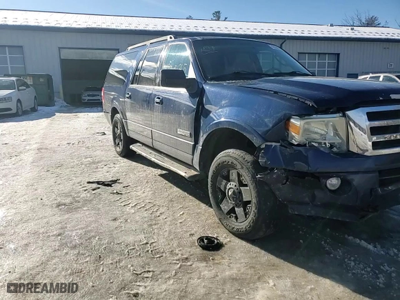 2008 Ford Expedition EL SSV with VIN 1FMFK16588LA27336, listed as a Copart auction lot 43534715 with 131,681 mi miles and Salvage Title. Bid and sale history available at carsss.com. Image 12.