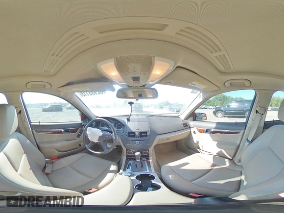 2010 Mercedes-Benz C 300 Sport with VIN WDDGF5EB1AR088760, listed as a Copart auction lot 52985115 with Not Provided miles and Salvage Title. Bid and sale history available at DreamBid. Image 12.