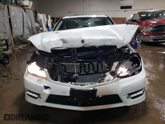 2014 Mercedes-Benz C 300 Sport with VIN WDDGF8AB1EA946000, listed as a Copart auction lot 48055805 with 81,071 mi miles and Salvage Title. Bid and sale history available at DreamBid. Image 5.