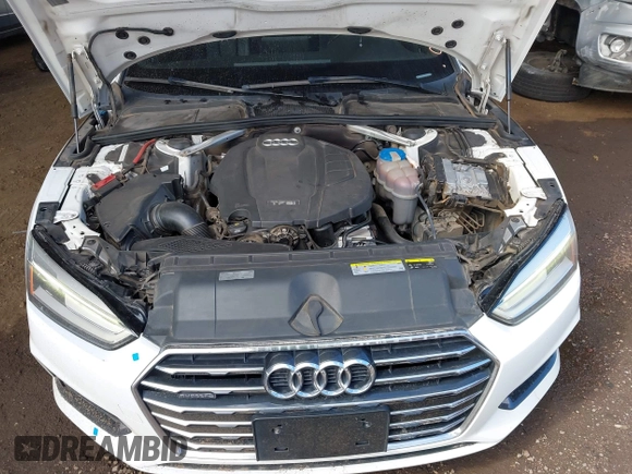 2018 Audi A5 Sportback Premium with VIN WAUANCF52JA130204, listed as a IAAI auction lot 42392730 with 79,466 mi miles and . Bid and sale history available at DreamBid. Image 10.