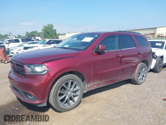 2018 Dodge Durango GT with VIN 1C4RDJDG5JC452079, listed as a IAAI auction lot 42674267 with 187,905 mi miles and . Bid and sale history available at DreamBid. Image 17.