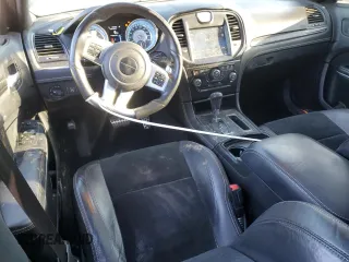 2012 Chrysler 300 SRT8 with VIN 2C3CCAFJ0CH801896, listed as a Copart auction lot 46991275 with 117,467 mi miles and Salvage Title. Bid and sale history available at carsss.com. Image 8.