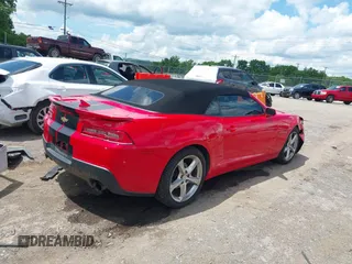 2015 Chevrolet Camaro LT z VIN 2G1FF3D36F9198136, wystawiony jako IAAI lot #42235576 z przebiegiem 168 611 mil mil oraz . Historia ofert i sprzedaży dostępna na DreamBid. Obrazek 4.