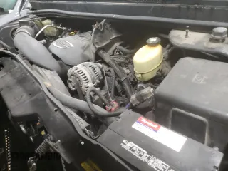 2003 Hummer H2 with VIN 5GRGN23U33H143023, listed as a Copart auction lot 84403414 with 0 mi miles and Salvage Title. Bid and sale history available at carsss.com. Image 11.