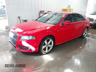 2012 Audi A4 2.0T Premium Plus with VIN WAUEFAFL4CN013057, listed as a IAAI auction lot 41565131 with 104,448 mi miles. Bid and sale history available at carsss.com. Image 2.