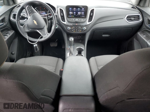 2021 Chevrolet Equinox LT with VIN 2GNAXUEV8M6143410, listed as a Copart auction lot 55560745 with 36,007 mi miles and Salvage Title. Bid and sale history available at DreamBid. Image 8.
