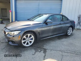 2015 BMW 4 Series 435i xDrive with VIN WBA3T7C50FPW79494, listed as a Copart auction lot 59804494 with 69,657 mi miles and Salvage Title. Bid and sale history available at carsss.com. Image 1.