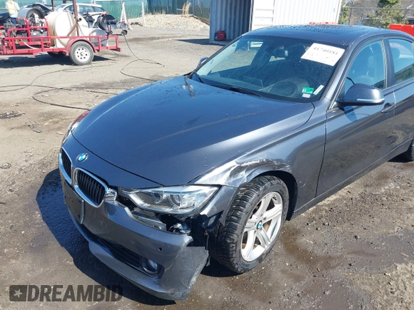 2013 BMW 3 Series 328i with VIN WBA3A5C57DF355908, listed as a IAAI auction lot 41740181 with 81,283 mi miles. Bid and sale history available at carsss.com. Image 6.