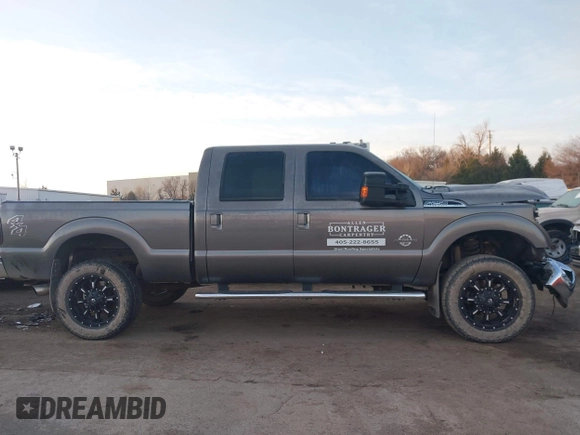 2014 Ford Super Duty F-250 SRW XL with VIN 1FT7W2BT9EEB76698, listed as a IAAI auction lot 41207848 with 155,694 mi miles. Bid and sale history available at carsss.com. Image 13.
