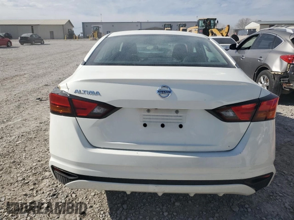 2021 Nissan Altima 2.5 S with VIN 1N4BL4BV1MN380769, listed as a Copart auction lot 49618395 with 115,921 mi miles and Salvage Title. Bid and sale history available at carsss.com. Image 6.