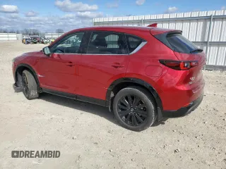 2022 Mazda CX-5 2.5 Turbo with VIN JM3KFBAY4N0547987, listed as a Copart auction lot 52541315 with 9,652 mi miles and Salvage Title. Bid and sale history available at carsss.com. Image 2.