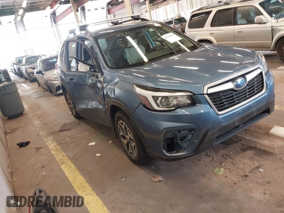 2019 Subaru Forester Premium with VIN JF2SKAEC3KH590972, listed as a IAAI auction lot 42115496 with 25,091 mi miles and . Bid and sale history available at DreamBid. Image 1.
