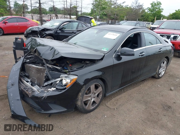 2015 Mercedes-Benz CLA 250 with VIN WDDSJ4GB1FN259134, listed as a IAAI auction lot 42372651 with 114,690 mi miles and . Bid and sale history available at DreamBid. Image 18.
