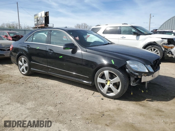 2011 Mercedes-Benz E 350 Luxury with VIN WDDHF5GB3BA301032, listed as a Copart auction lot 50159965 with 130,340 mi miles and Salvage Title. Bid and sale history available at DreamBid. Image 4.