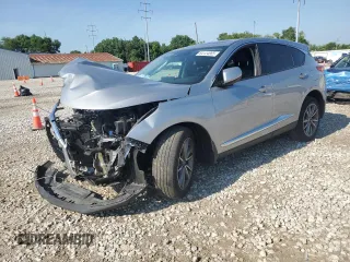 2020 Acura RDX Technology with VIN 5J8TC2H59LL037231, listed as a Copart auction lot 64124865 with Not provided miles and Salvage title. Bid and sale history available at DreamBid. Image 1.