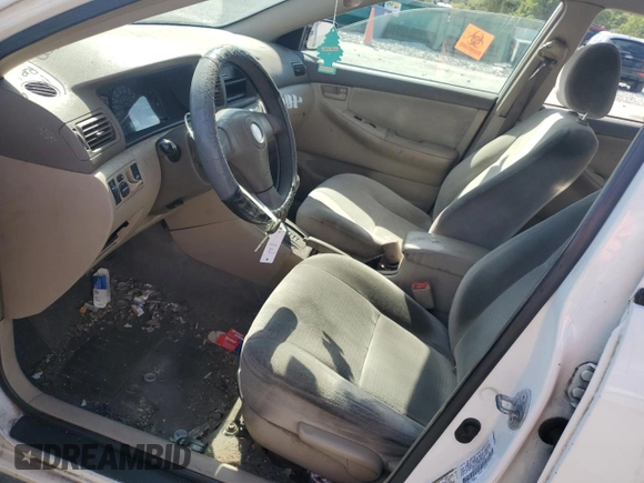 2006 Toyota Corolla CE with VIN 1NXBR32E26Z752238, listed as a Copart auction lot 54994805 with 255,778 mi miles and Salvage Title. Bid and sale history available at DreamBid. Image 7.