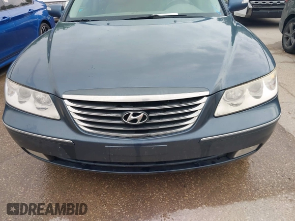 2009 Hyundai Azera Limited with VIN KMHFC46F59A357312, listed as a IAAI auction lot 42070962 with 132,119 mi miles and . Bid and sale history available at DreamBid. Image 6.