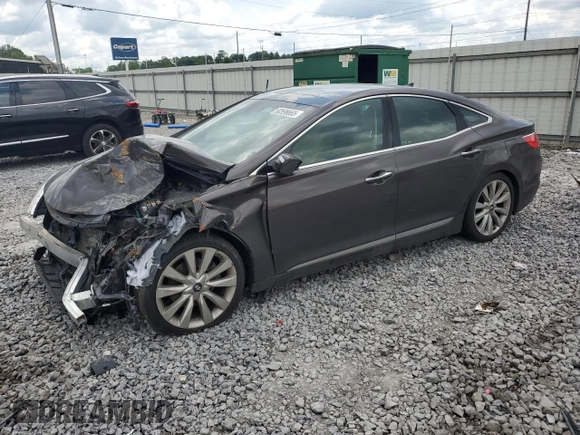 2015 Hyundai Azera Limited with VIN KMHFH4JG2FA479364, listed as a Copart auction lot 60598665 with 145,785 mi miles and Salvage title. Bid and sale history available at DreamBid. Image 1.