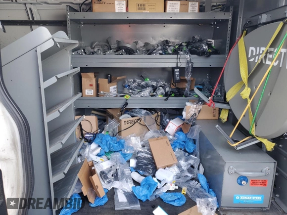 2017 Chevrolet Express Cargo with VIN 1GCWGAFF9H1289313, listed as a Copart auction lot 86978034 with 202,794 mi miles and Salvage title. Bid and sale history available at DreamBid. Image 11.