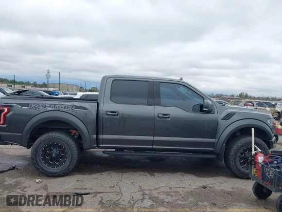 2020 Ford F-150 Raptor with VIN 1FTFW1RG0LFB66566, listed as a IAAI auction lot 41306076 with 92,596 mi miles and . Bid and sale history available at carsss.com. Image 13.
