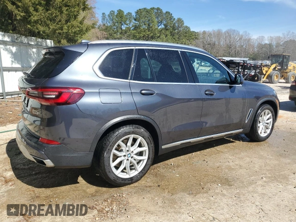 2020 BMW X5 xDrive40i with VIN 5UXCR6C03L9C05928, listed as a Copart auction lot 44262613 with 49,160 mi miles. Bid and sale history available at carsss.com. Image 3.