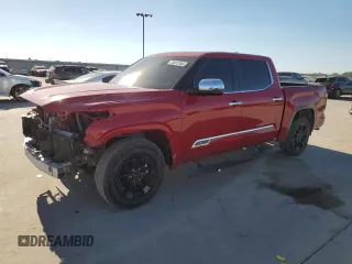 2022 Toyota Tundra 2WD 1794 Edition with VIN 5TFMA5AB6NX003642, listed as a Copart auction lot 73561744 with 49,596 mi miles and Salvage Title. Bid and sale history available at carsss.com. Image 1.