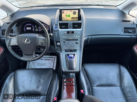 2010 Lexus HS 250h with VIN JTHBB1BAXA2003619, listed as a Copart auction lot 44415555 with 236,576 mi miles and Clean Title. Bid and sale history available at DreamBid. Image 9.